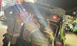 Die Feuerwehr konnte die Kinder rasch befreien.