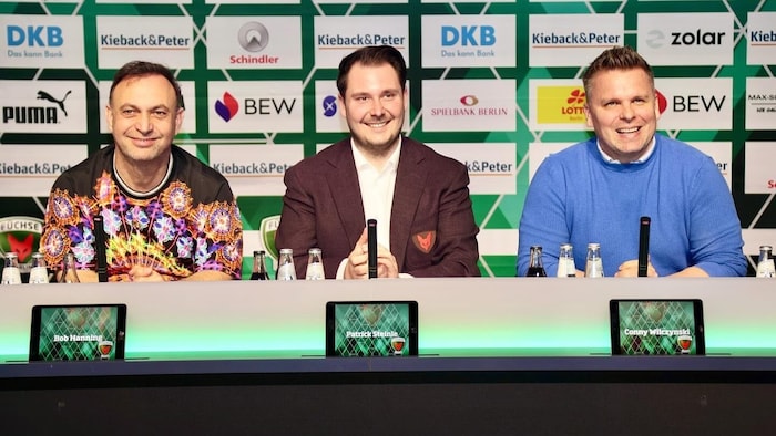Conny Wilczynski bei der Akademie-Vorstellung in Berlin.