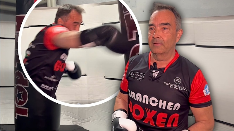 Elmar Zach betreibt seit Kindesalter Kampfsport, freut sich aufs Branchenboxen. (Bild: Dworak/Wiesmeyer)