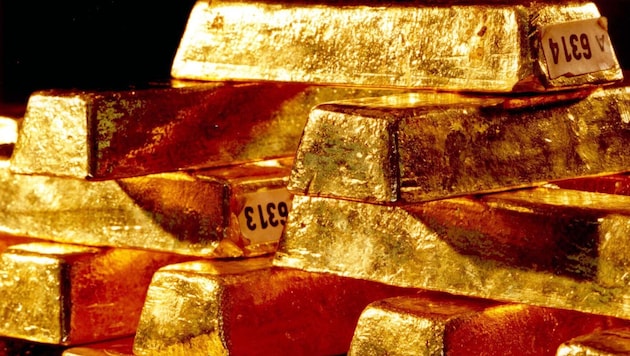Goldbarren (Bild: APA/Bundesbank)