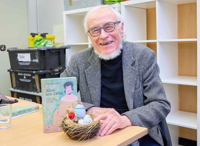 Seit seiner Kindheit verweigert er Sport und trotzdem ist Dietmar Grieser mit 91 Jahre fit und voller Tatendrang.