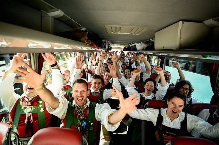 Die Vorjahressieger Musikkapelle Thurn aus Osttirol
