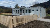 Teile des Kindergartens sind in Ebenau im Container untergebracht.