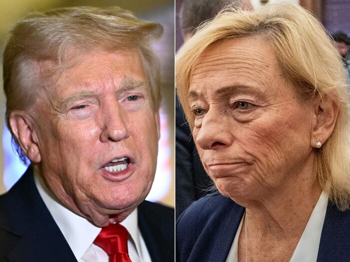 Gouverneurin Mills stellt sich gegen Trump.