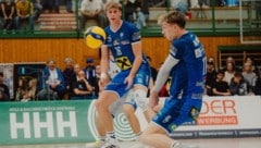 Lukas Glatz und Tobias Willimek (re.) leisteten Schwerstarbeit – am Ende umsonst. (Bild: GEPA)
