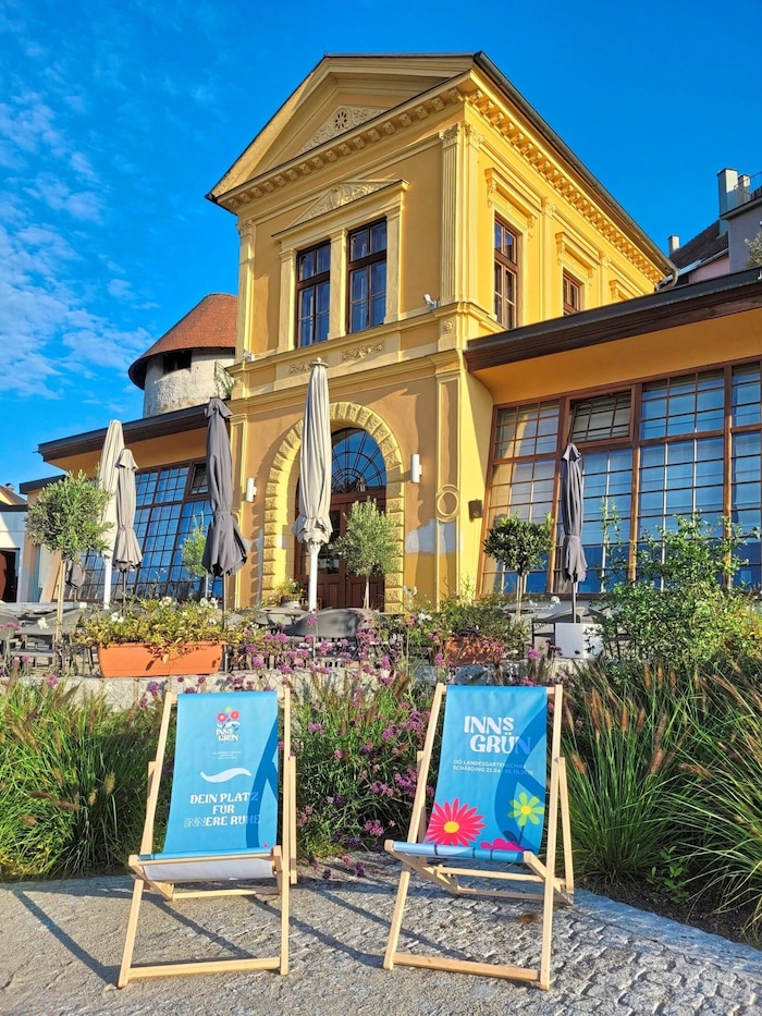 Die Orangerie spielt eine zentrale Rolle bei der Landesgartenschau in Schärding.