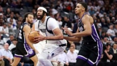 Anthony Davis zeigte bei den Mavs auf. (Bild: AFP/EZRA SHAW)