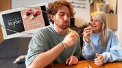 „Krone“-Redakteurin Irina Stöckl hat den ultimativen Taste-Test mit ihrem Freund per Video ...