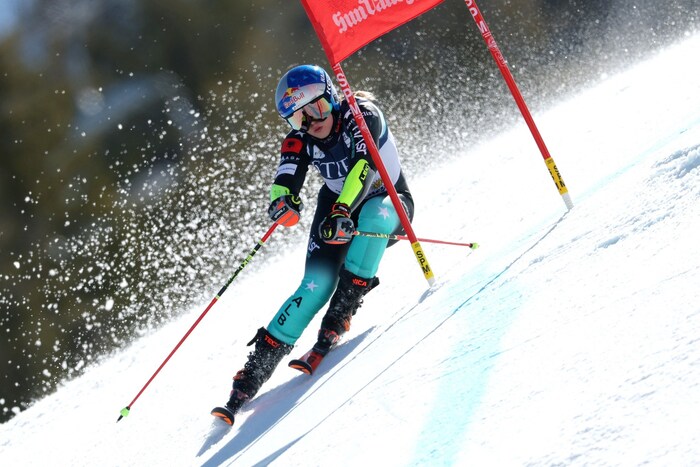 Lara Colturi beim Saisonfinale in Sun Valley
