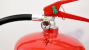 Mit einem Feuerlöscher konnte der Nachbar den Angreifer auf Abstand halten und wohl Schlimmeres ...