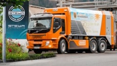 Volvo- und M-U-T-Know-how stecken im elektrifizierten Abfallsammelfahrzeug, das in Arnoldstein ...