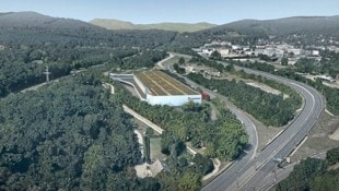 Das Logistikzentrum in Wien West wurde jetzt begraben (Bild: Transgourmet)