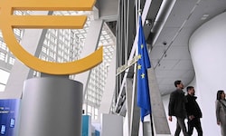Hauptquartier der Europäischen Zentralbank (EZB) in Frankfurt am Main
