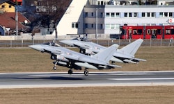 Drei Eurofighter werden in Klagenfurt stationiert sein.
