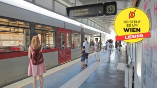 Der öffentliche Verkehr ist ein großes Thema, vor allem am Stadtrand. Eine Verlängerung der U2 bis zur U6-Station Liesing wäre ein Lösungsvorschlag. (Bild: Krone KREATIV/Bartel)