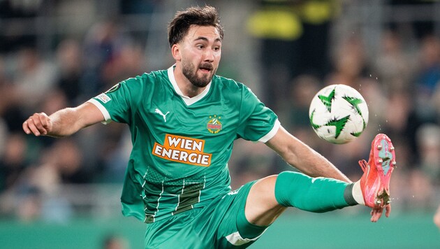Seit dem Vorjahr kooperiert der Oberösterreich Tourismus mit Fußball-Rekordmeister Rapid Wien. (Bild: APA/GEORG HOCHMUTH)