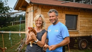 Hannes Trinkl und seine Frau Edith verbringen Ostern in St. Pankraz. (Bild: Wenzel Markus)