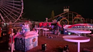 Licht aus! Vor wenigen Tagen legte ein Stromausfall den Betrieb im Wurstelprater lahm – wieder einmal. (Bild: Stefan Sittler-Koidl)