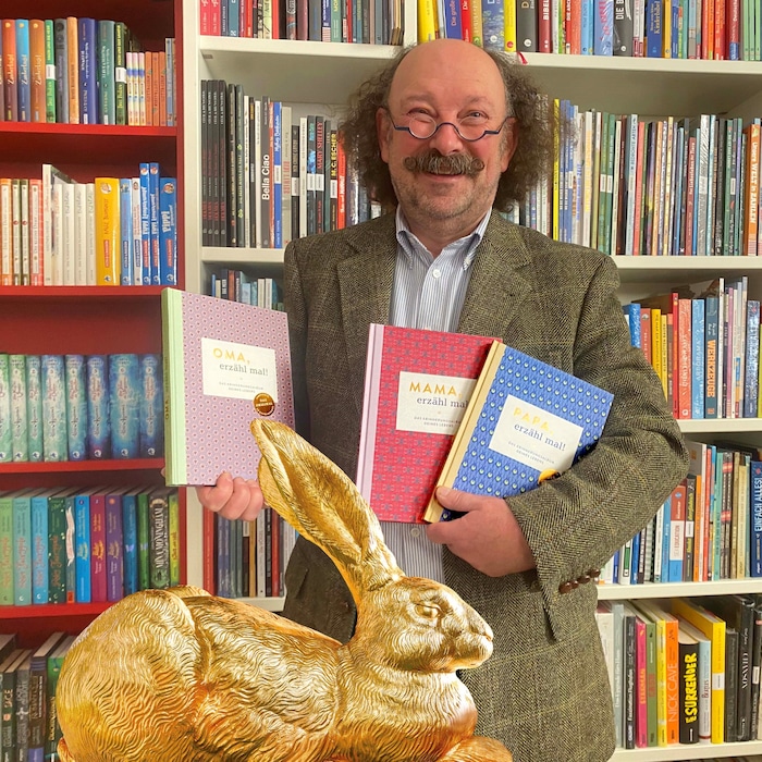 Ostern bei Erwin Draxler in seiner Büchertheke in Leibnitz