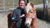 Michael Stracke mit dem Haflinger-Opi