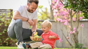 Dem fröhlichen Osternesterl-Suchen im Garten steht heuer wettermäßig nichts entgegen