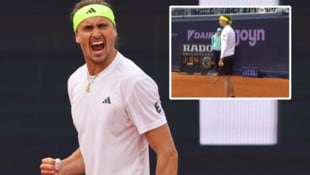 Alexander Zverev (Bild: Krone KREATIV/AFP, x)