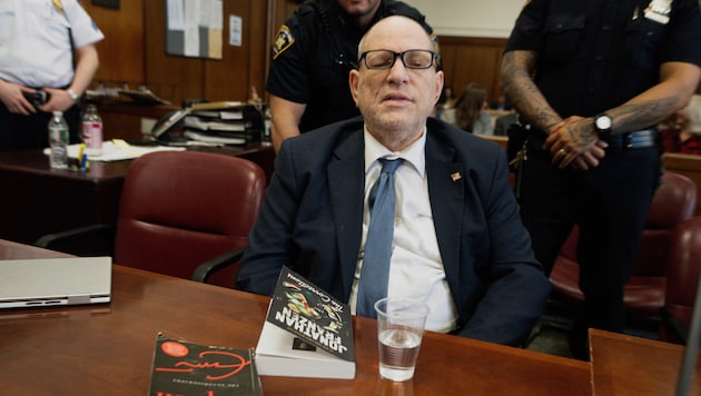 Harvey Weinstein darf während des Prozesses gegen ihn im Spital übernachten. Das entschied ein Richter in New York. (Bild: AP/Steven Hirsch/New York Post via AP, Pool)