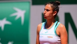 Sara Sorribes Tormo nimmt sich eine Auszeit. (Bild: AFP/APA/Emmanuel DUNAND)