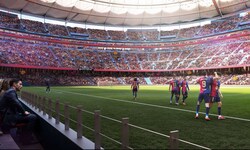 Szenen wie diese sollen sich in einem Jahr im neuen Camp Nou abspielen.