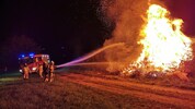 25 Florianis standen im Einsatz.