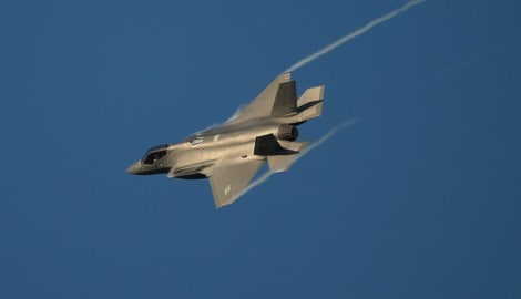 Eine F-35 der US Air Force (Bild: AFP/JOHN THYS)