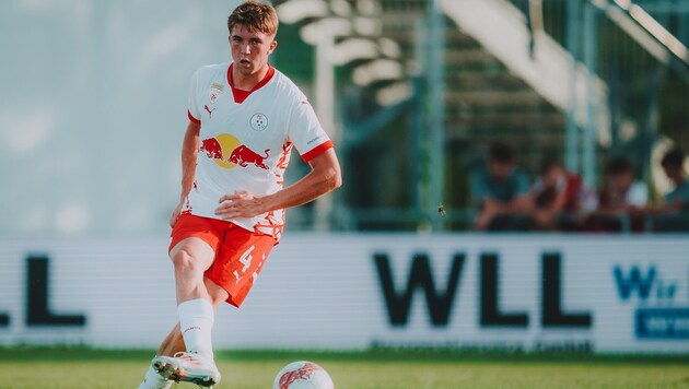 Jannik Schuster spielte zuletzt sehr viel, Trainer Daniel Beichler könnte ihn rotieren. (Bild: Christian Hofer - FC Liefering)