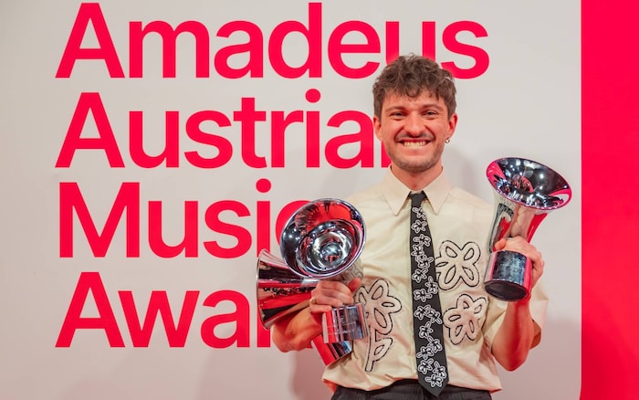 Rian räumte bei den Amadeus Music Awards mit drei Trophäen groß ab.