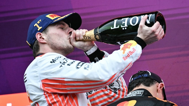 Kann sich Max Verstappen blad über einen neuen Rekordvertrag freuen? (Bild: AFP/Philip FONG / AFP)