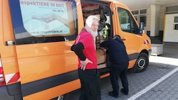 Mit einem Bus und einem Vereinskollegen war Tom Putzgruber wieder unterwegs in die Ukraine.