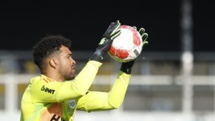 LASK-Torhüter Tobias Lawal. (Bild: APA/ERWIN SCHERIAU)