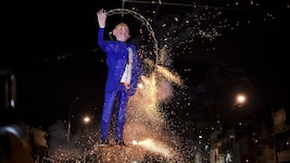 In Mexiko werden zu Ostern traditionell Puppen verbrannt – auch heuer könnte Donald Trump wie schon im Jahr 2016 wieder ein besonders beliebtes „Opfer“ sein. (Bild: AFP)