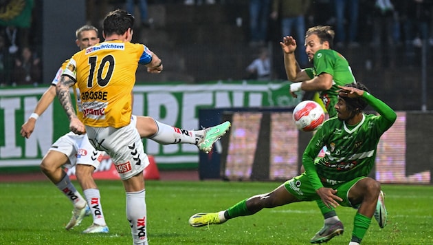 Das letzte Duell mit Ried im vergangenen Oktober endete 1:1-Unentschieden. (Bild: GEPA)