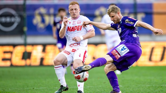 Klagenfurt und der GAK trennen sich 0:0. (Bild: GEPA)