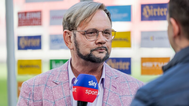 Goldhändler Helmut Kaltenegger hat mit der Austria Klagenfurt große Pläne.  (Bild: GEPA)