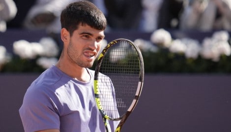 Carlos Alcaraz (Bild: AFP/MANAURE QUINTERO)