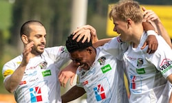 Großer Jubel beim WAC nach einer dominanten Leistung gegen Rapid!