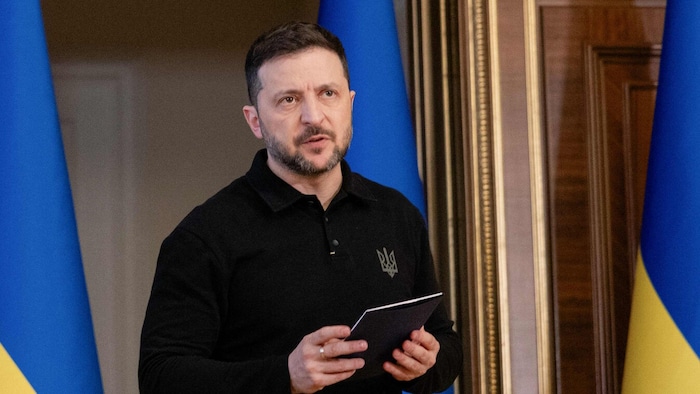 Der ukrainische Präsident Wolodymyr Selenskyj