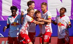 Red Bull Salzburg hat einen wichtigen Sieg im Titelrennen feiern können. 