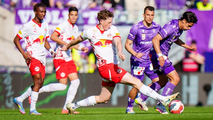 Ein intensiver Schlagabtausch zwischen Salzburg und der Austria.
