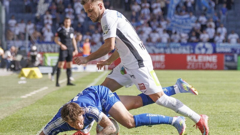 Tomi Horvat und die Grazer brachten BW Linz zu Fall. (Bild: APA/ERWIN SCHERIAU)