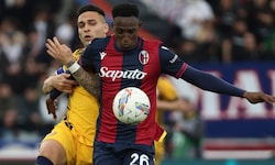 Gegen Bologna zu oft im Hintertreffen: Inter Mailands Lautaro Martínez