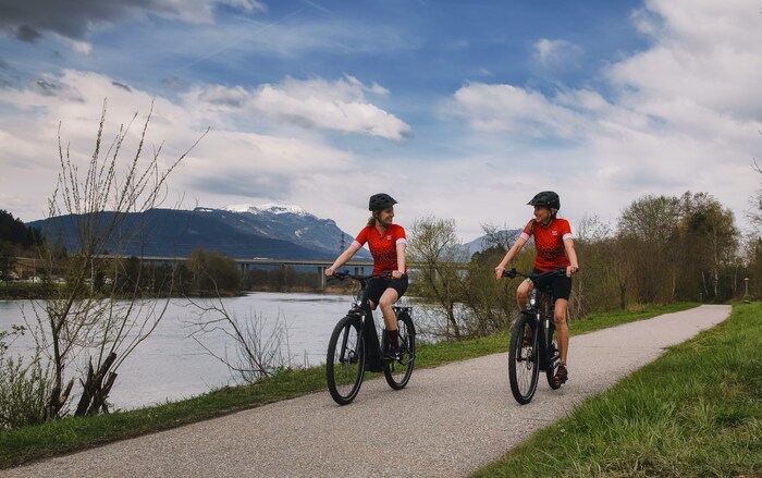 Genussvoll führt die Velovista-Tour in Richtung Rosental. 