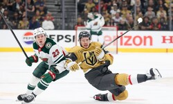 Niederlage im ersten Play-off-Duell mit den Vegas Golden Knights für Marco Rossi. 