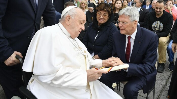 Landeschef Peter Kaiser traf Papst Franziskus im Vorjahr